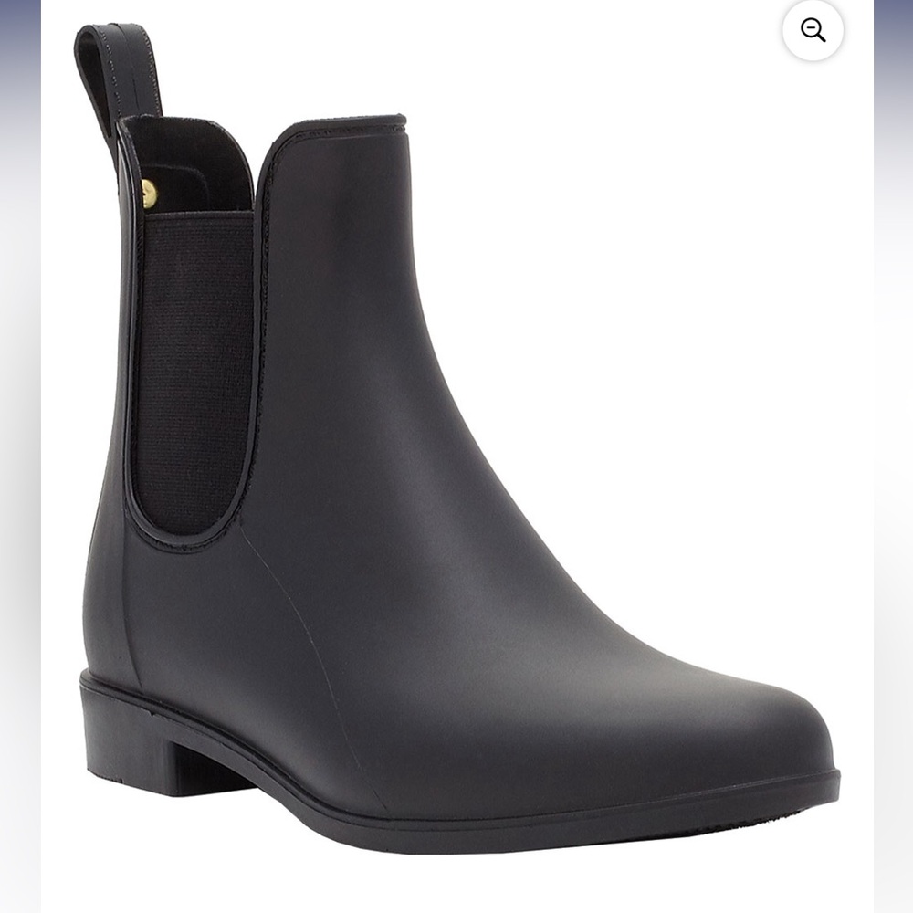 SAM EDELMAN - WOMEN’S TINSLEY MATTE BLACK WATERPROOF RAIN BOOTS - SIZE 7